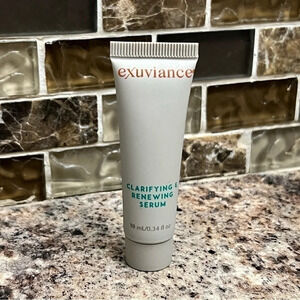 NEW Exuviance Clarifying & Renewing Face Serum 10 ml trial travel size